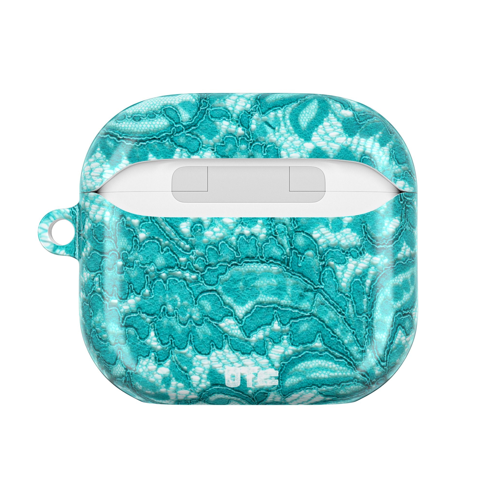 Teal Lace AirPods Case