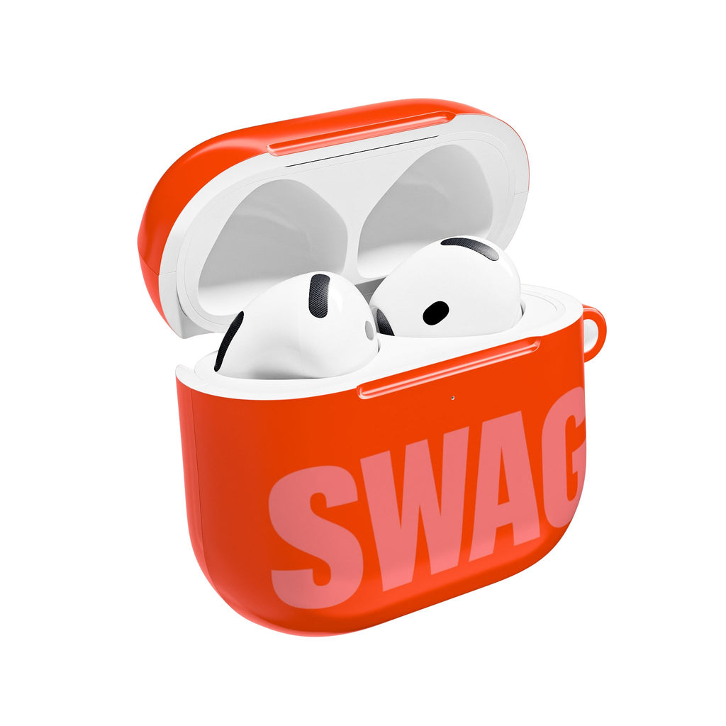 Orange Swag AirPods Case