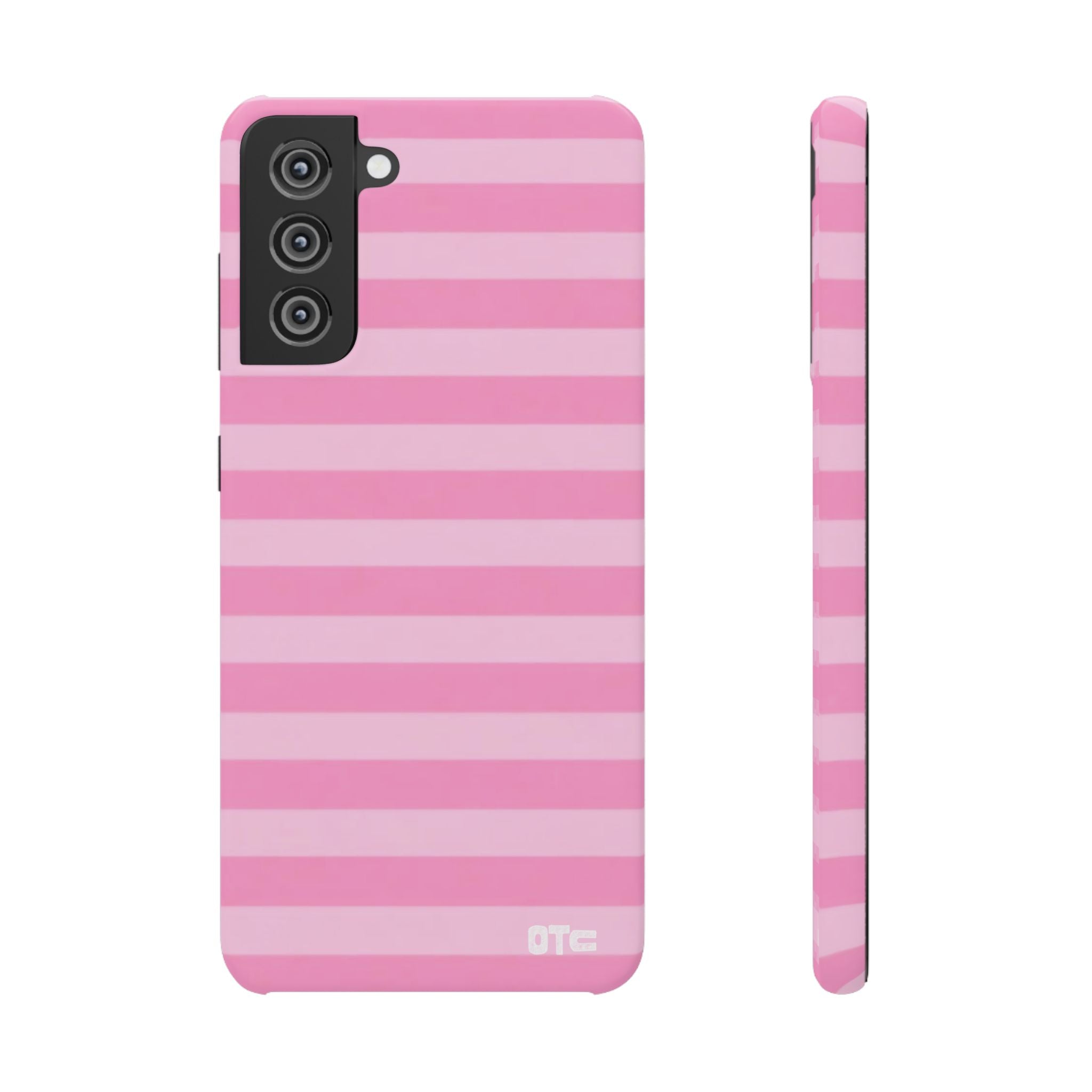 Pink Candy Stripes Case