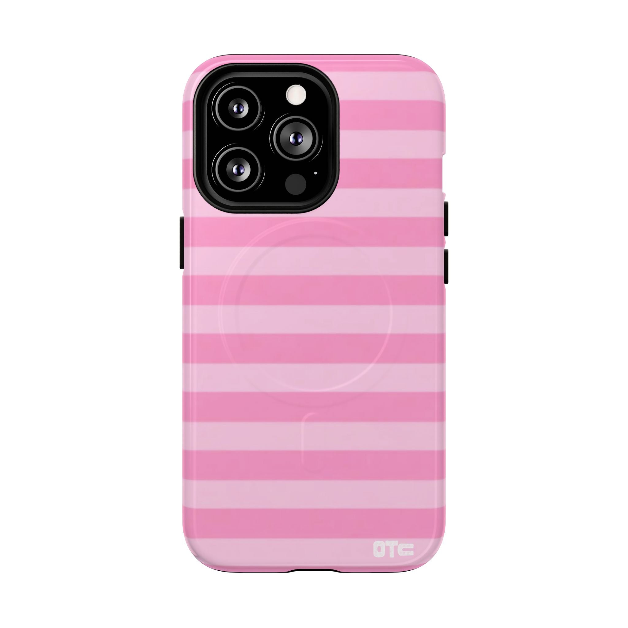 Pink Candy Stripes MagSafe Case