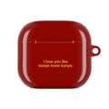 I Love You AirPods Case