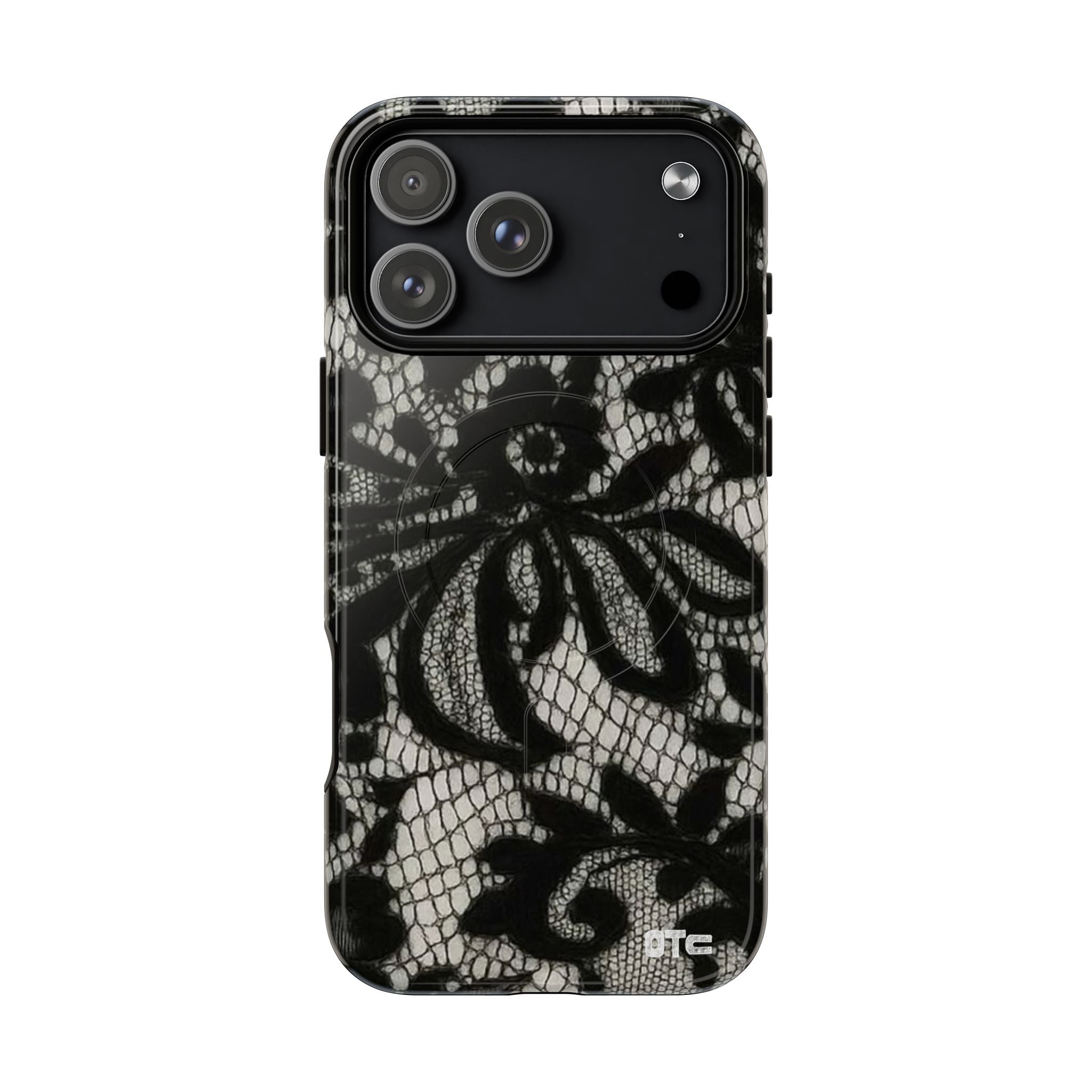 Black Lace MagSafe Case