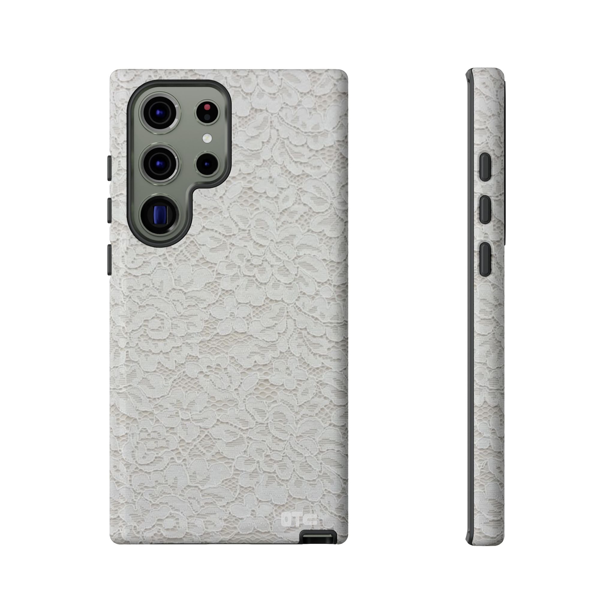 White Lace Protective Case