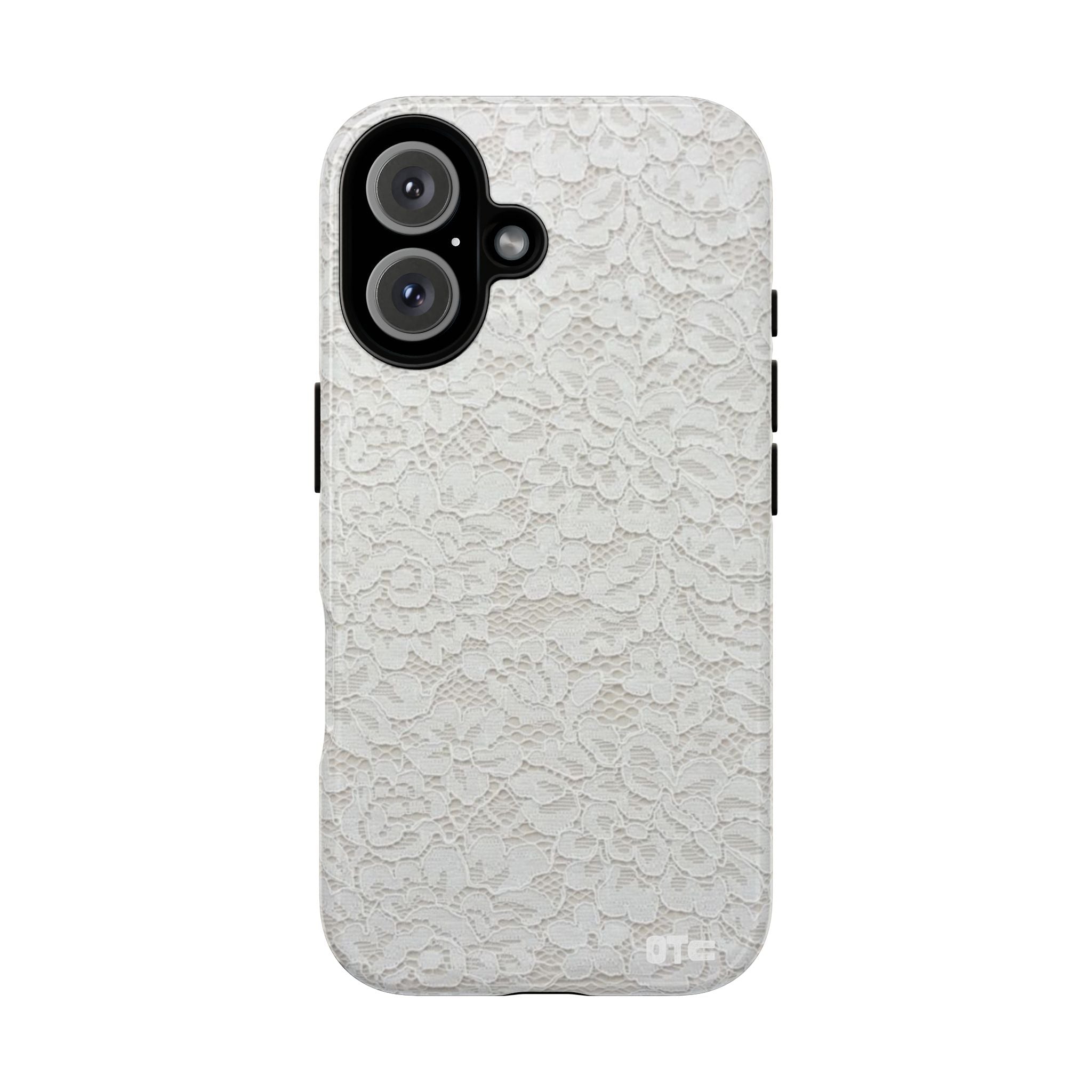 White Lace Protective Case