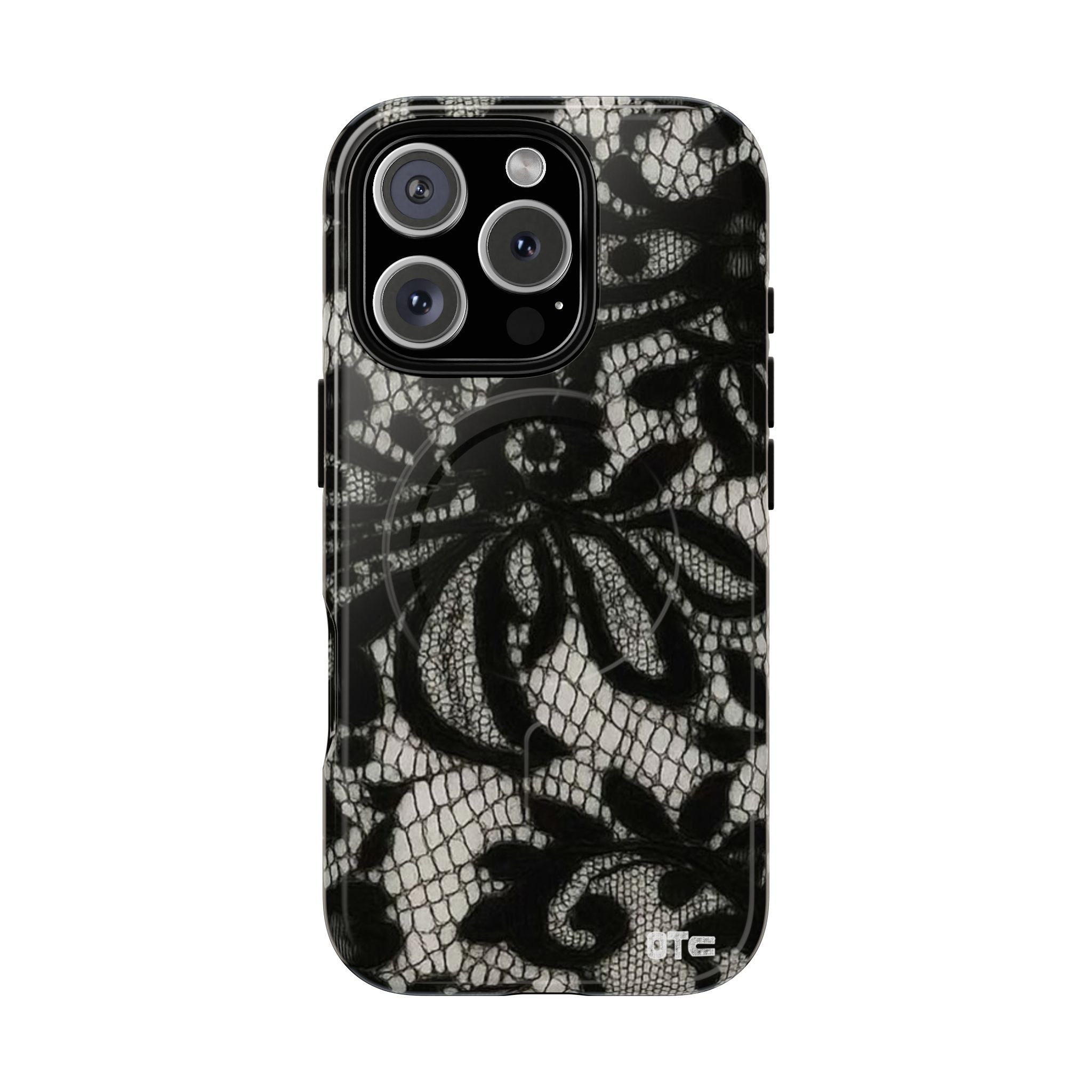 Black Lace MagSafe Case