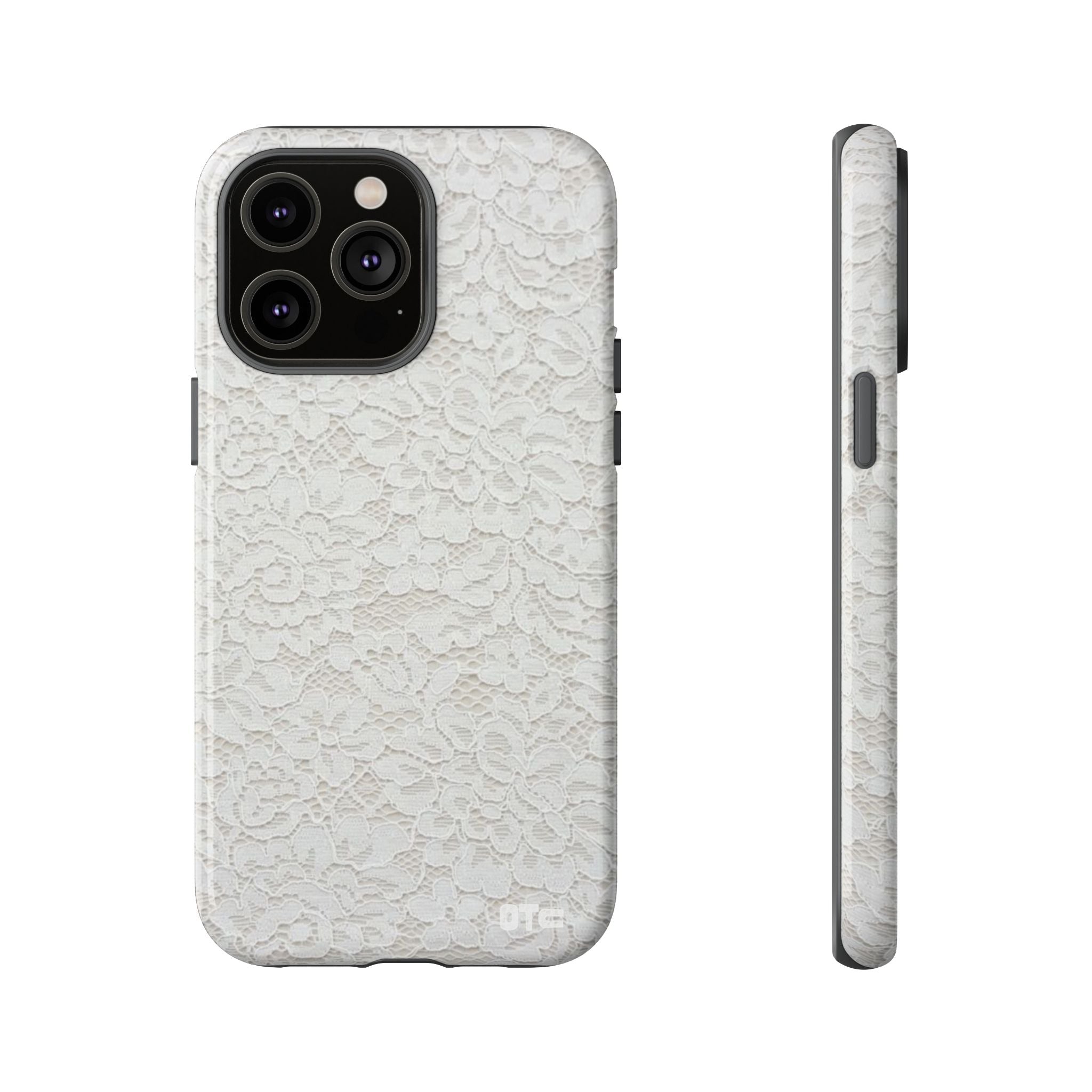 White Lace Protective Case