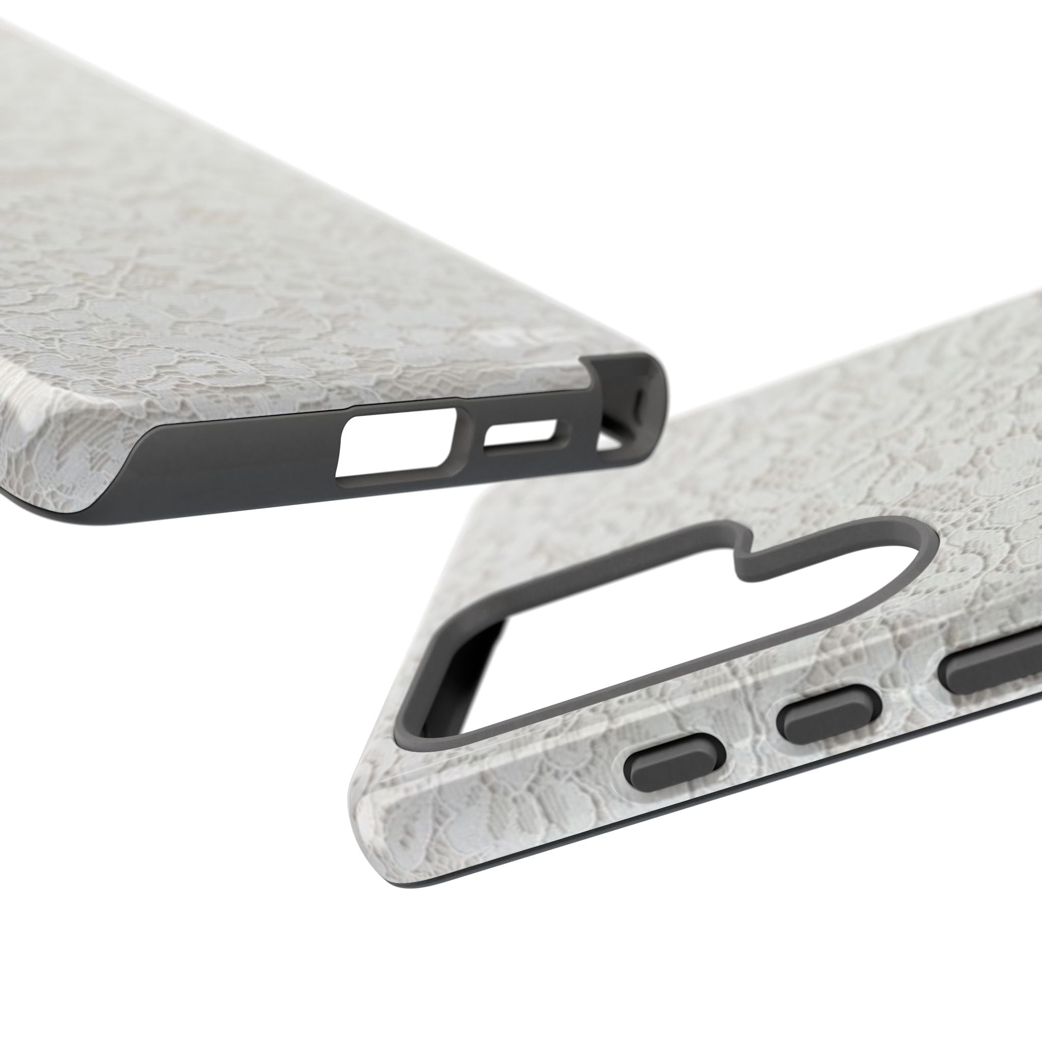 White Lace Protective Case