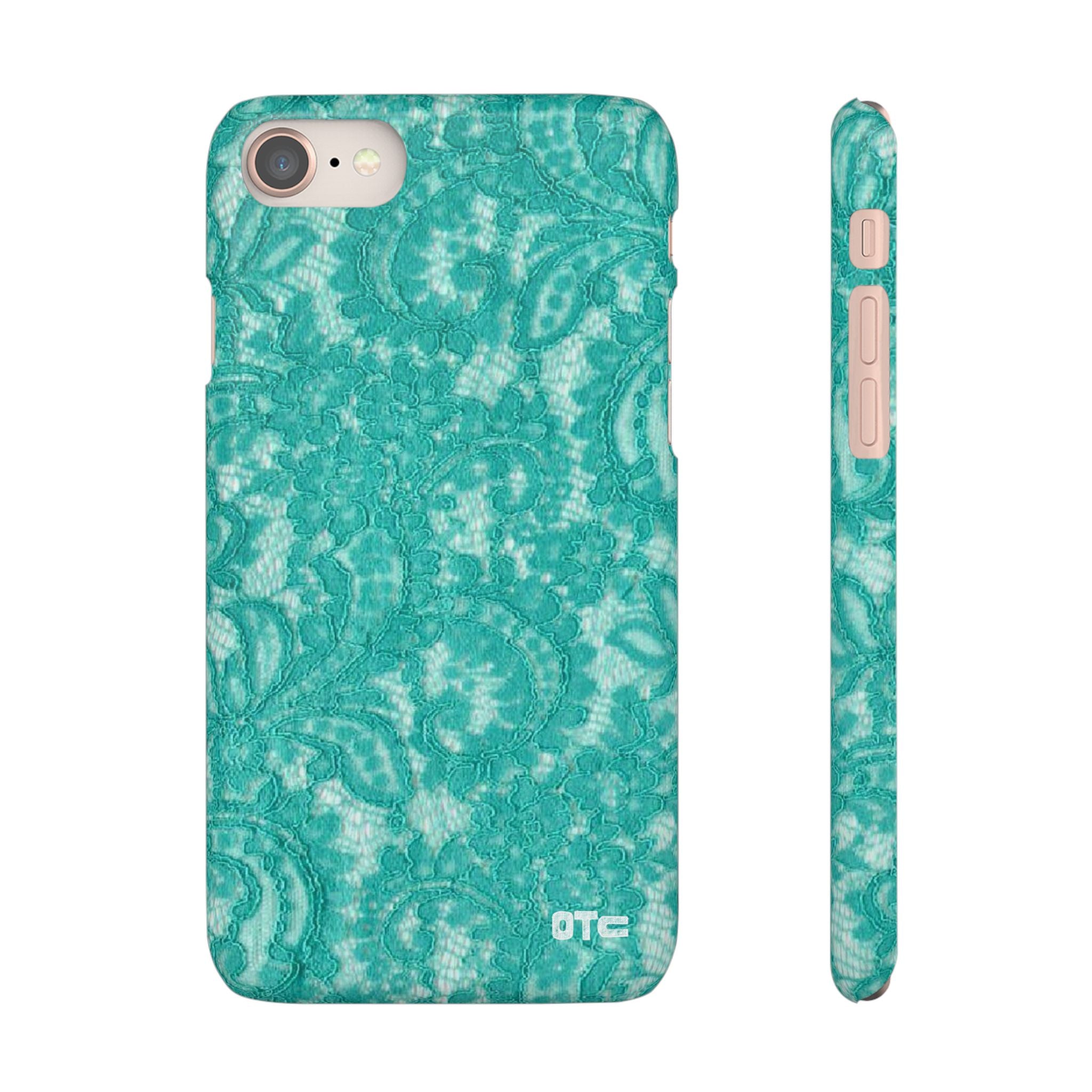 Teal Lace Case