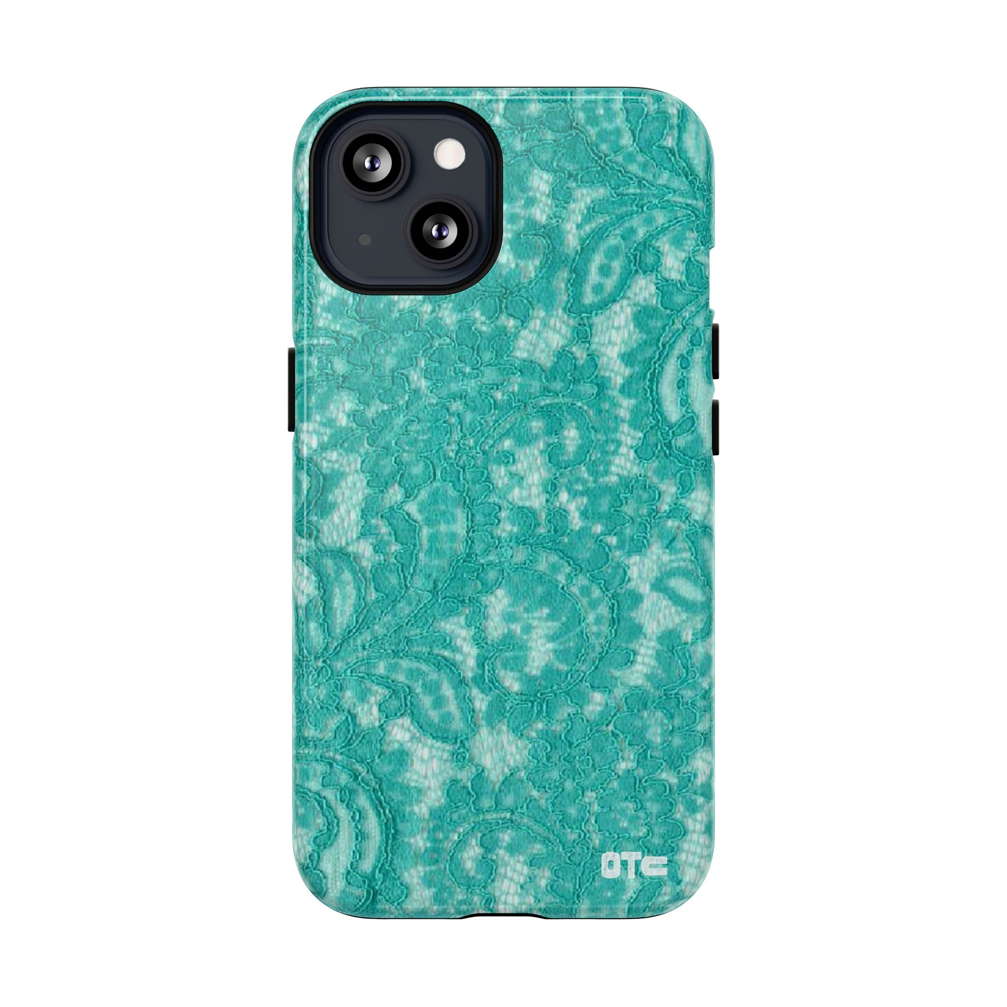 Teal Lace MagSafe Case