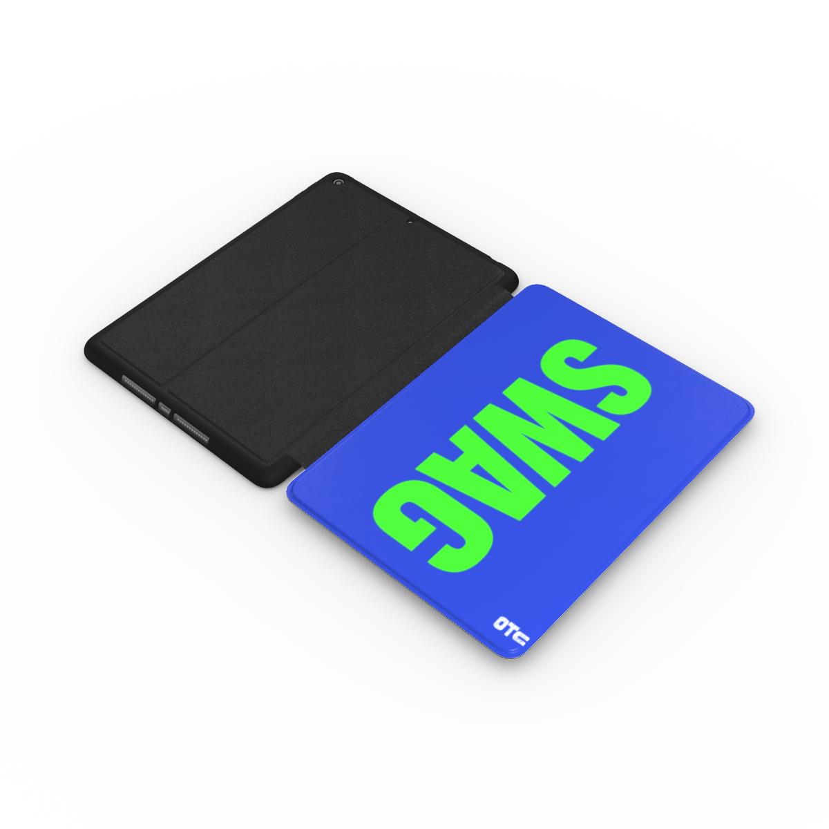 Electric Blue Swag iPad Case