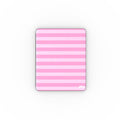 Pink Candy Stripes iPad Case