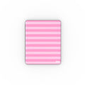 Pink Candy Stripes iPad Case