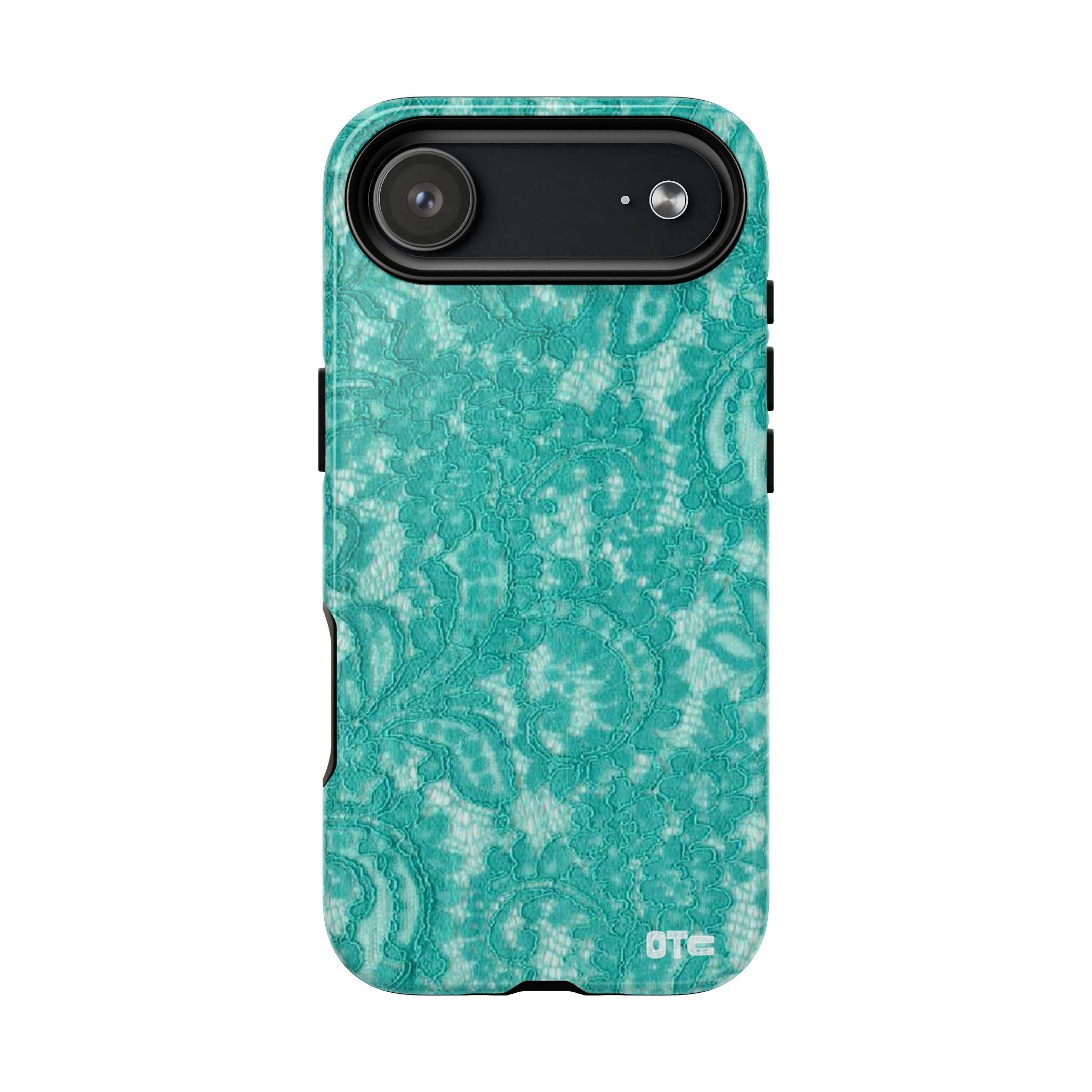 Teal Lace MagSafe Case