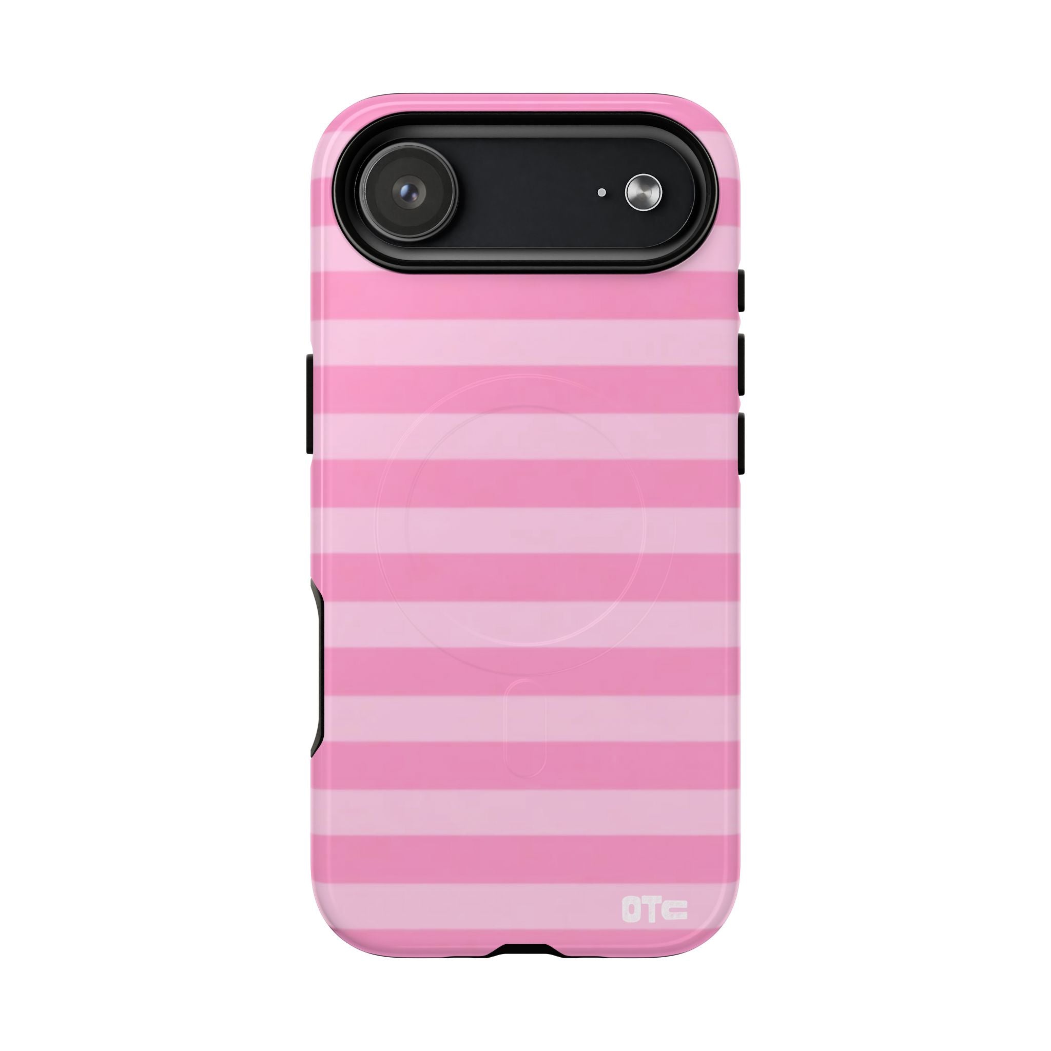 Pink Candy Stripes MagSafe Case