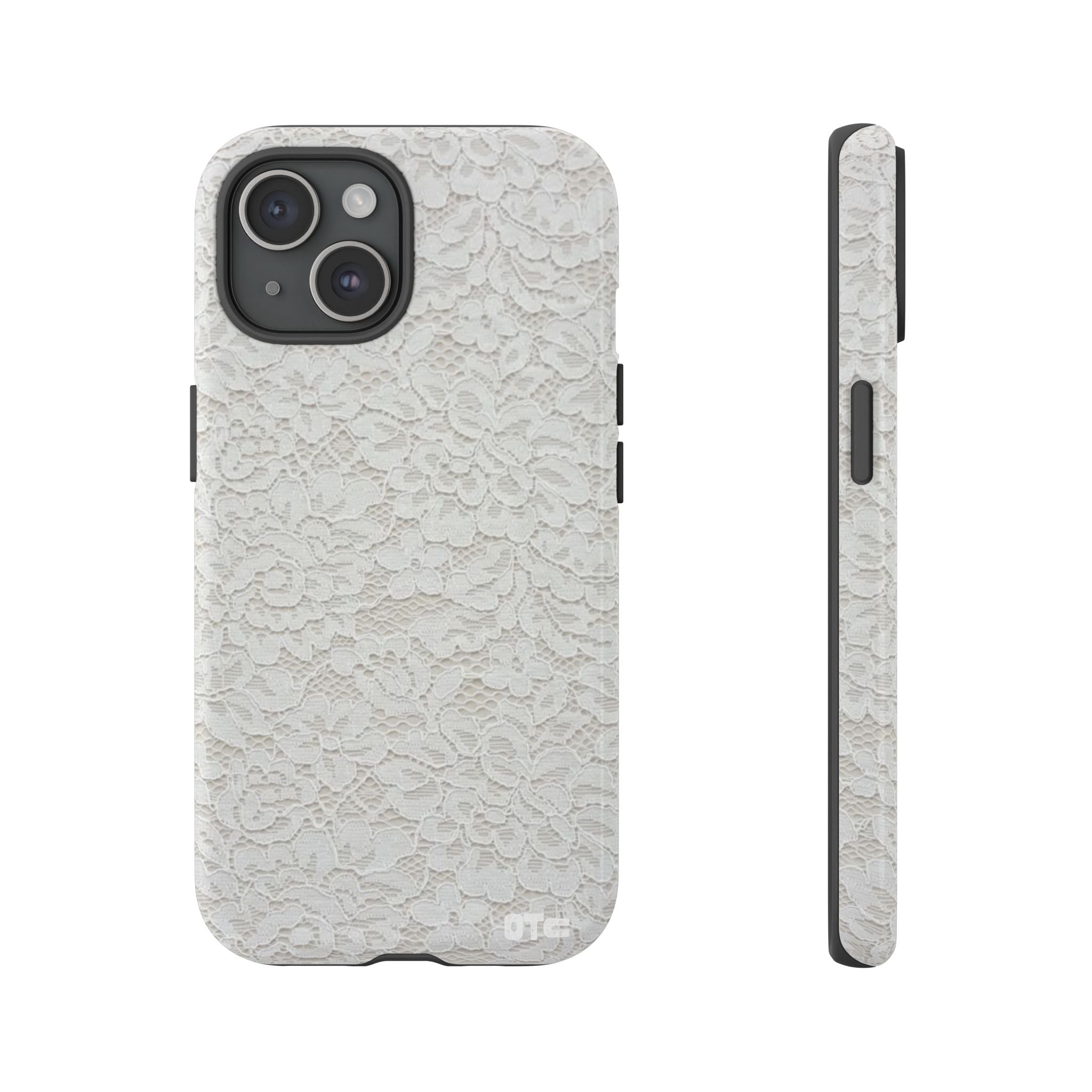 White Lace Protective Case