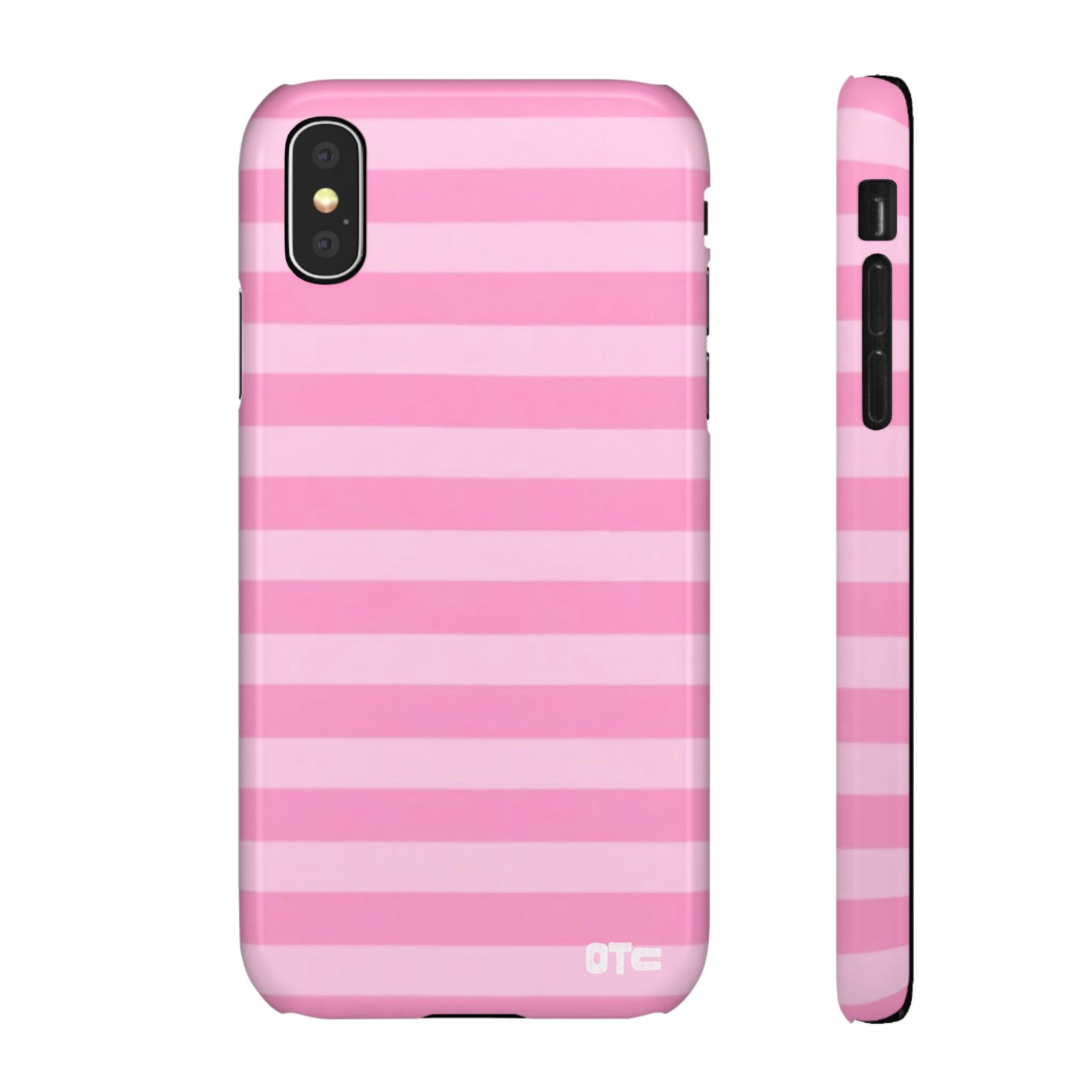 Pink Candy Stripes Case