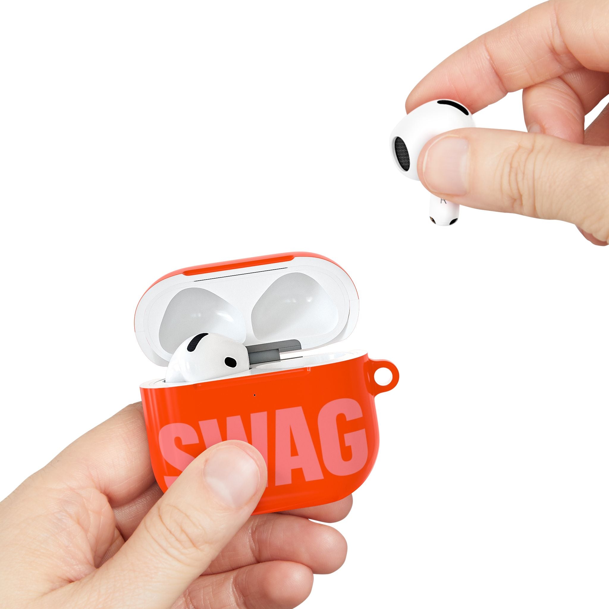 Orange Swag AirPods Case