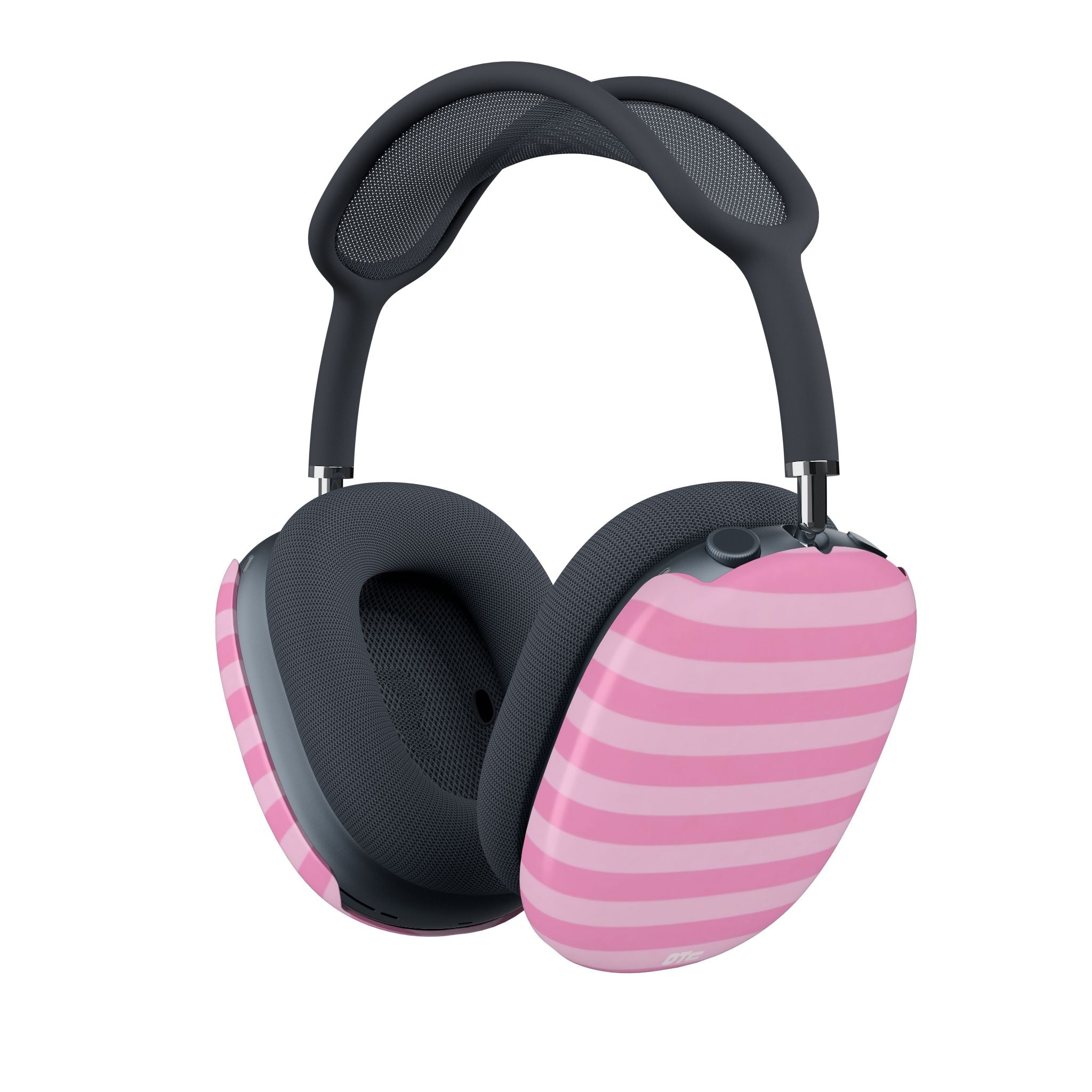 Pink Candy Stripes AirPods Max Case