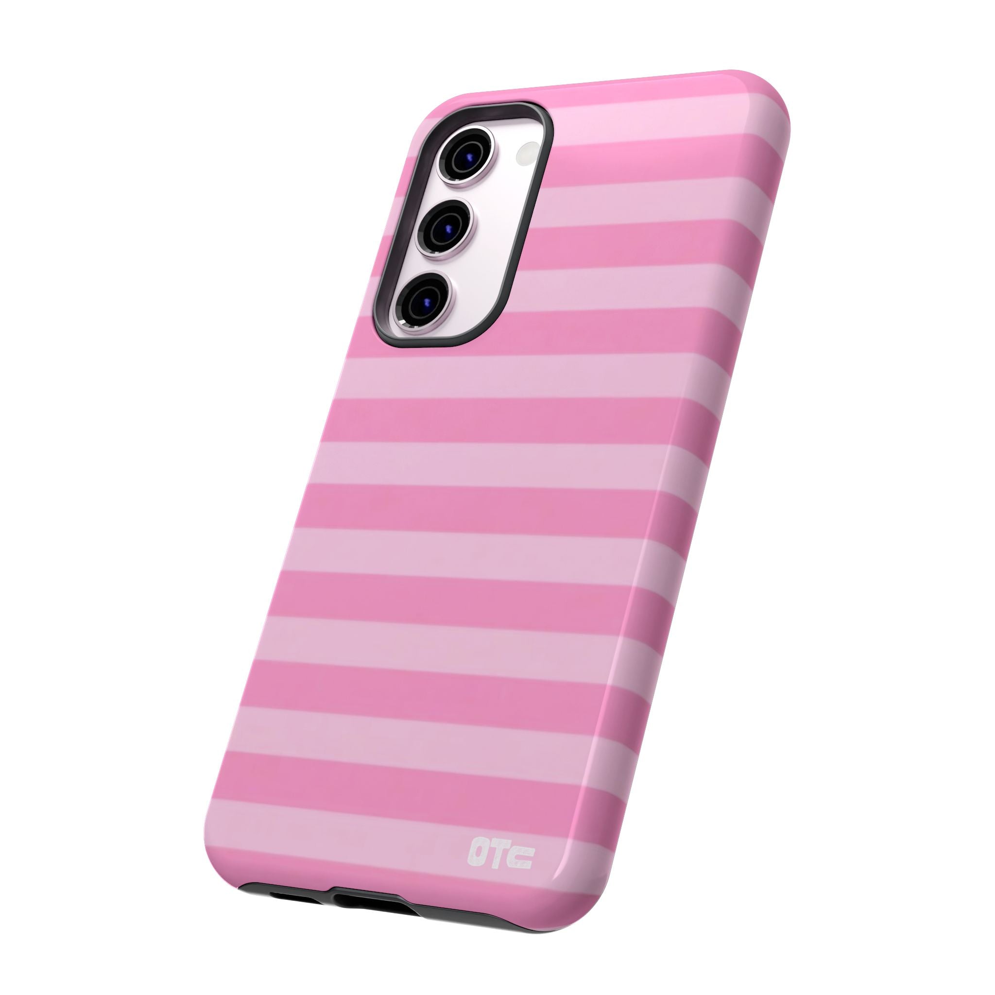 Pink Candy Stripes Protective Case