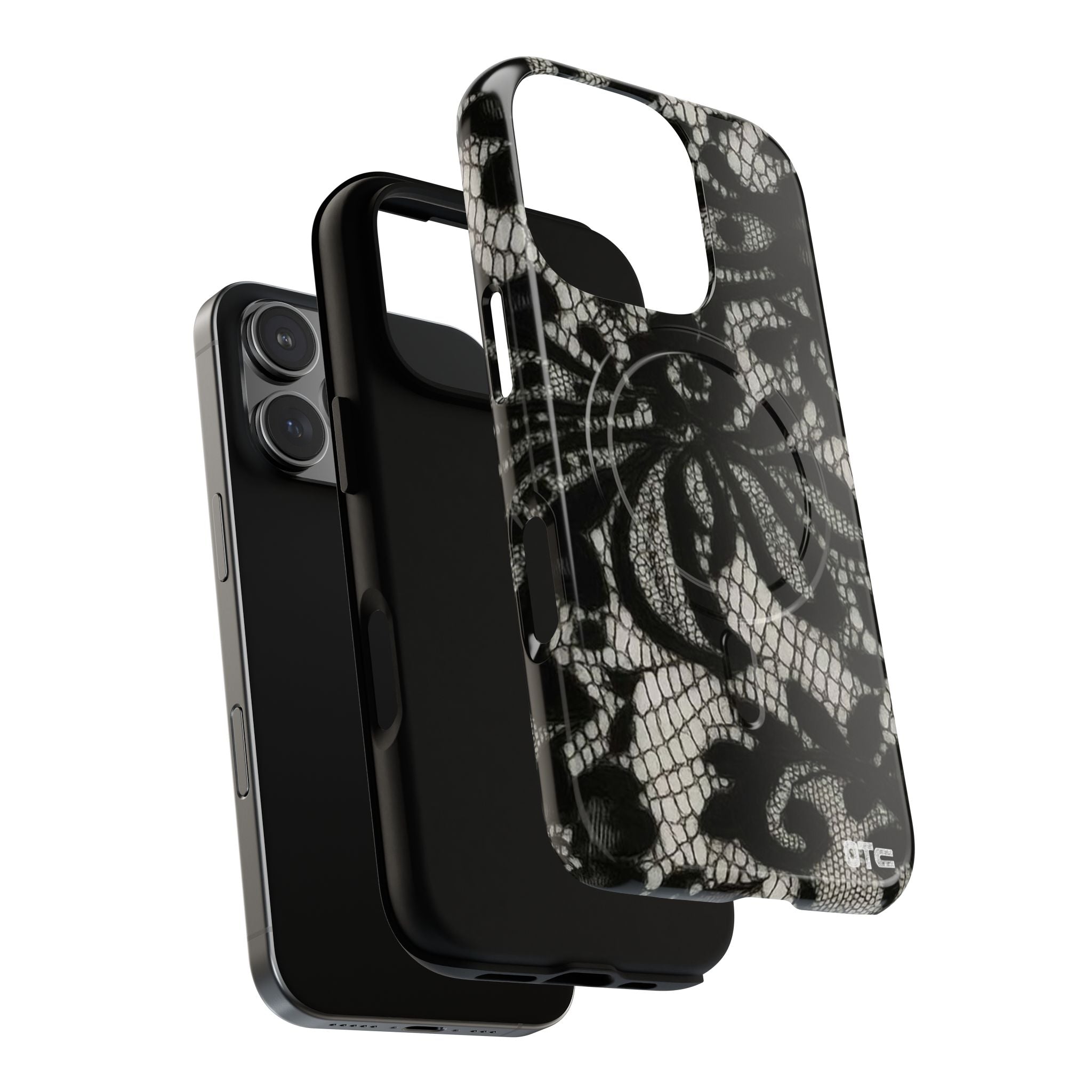 Black Lace MagSafe Case
