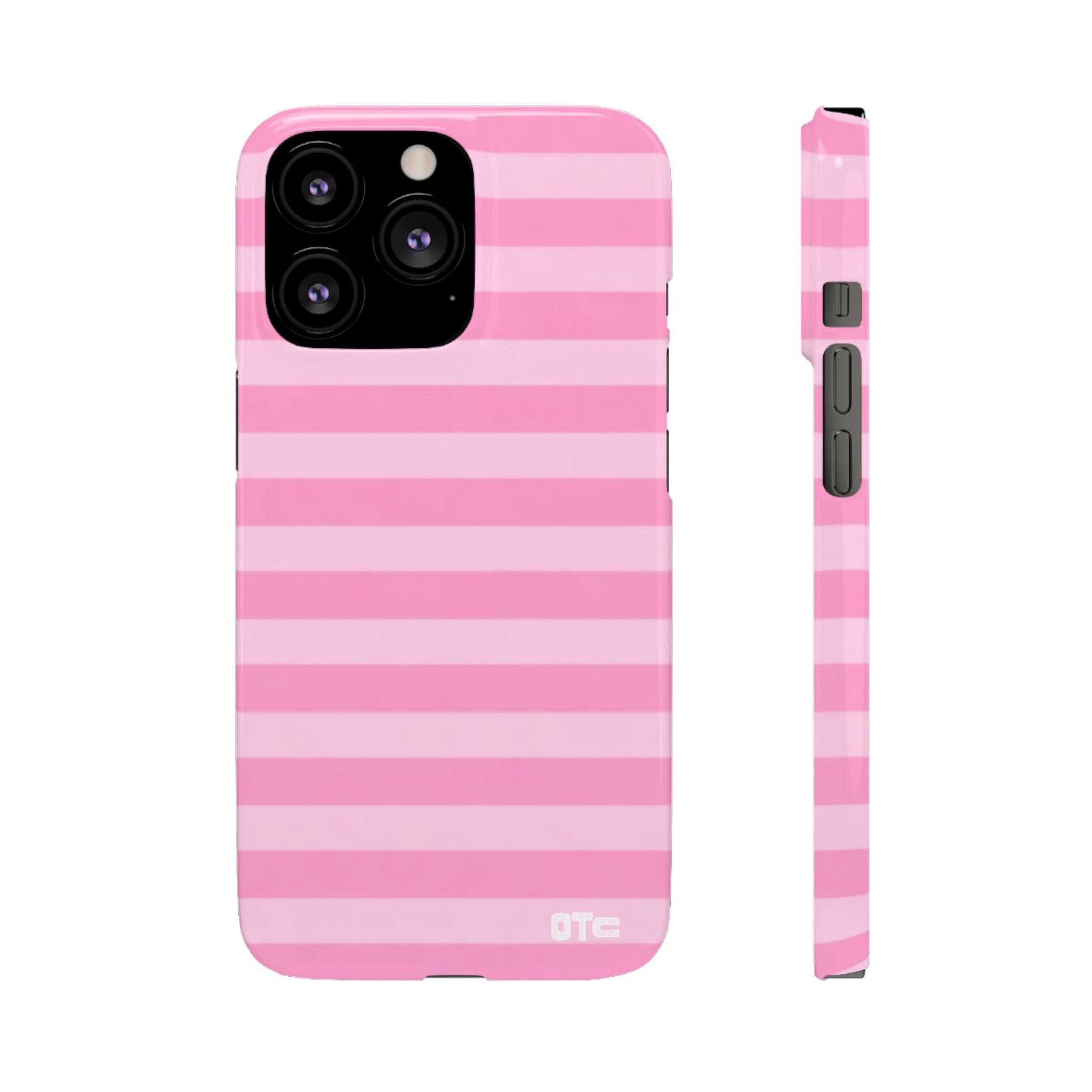 Pink Candy Stripes Case