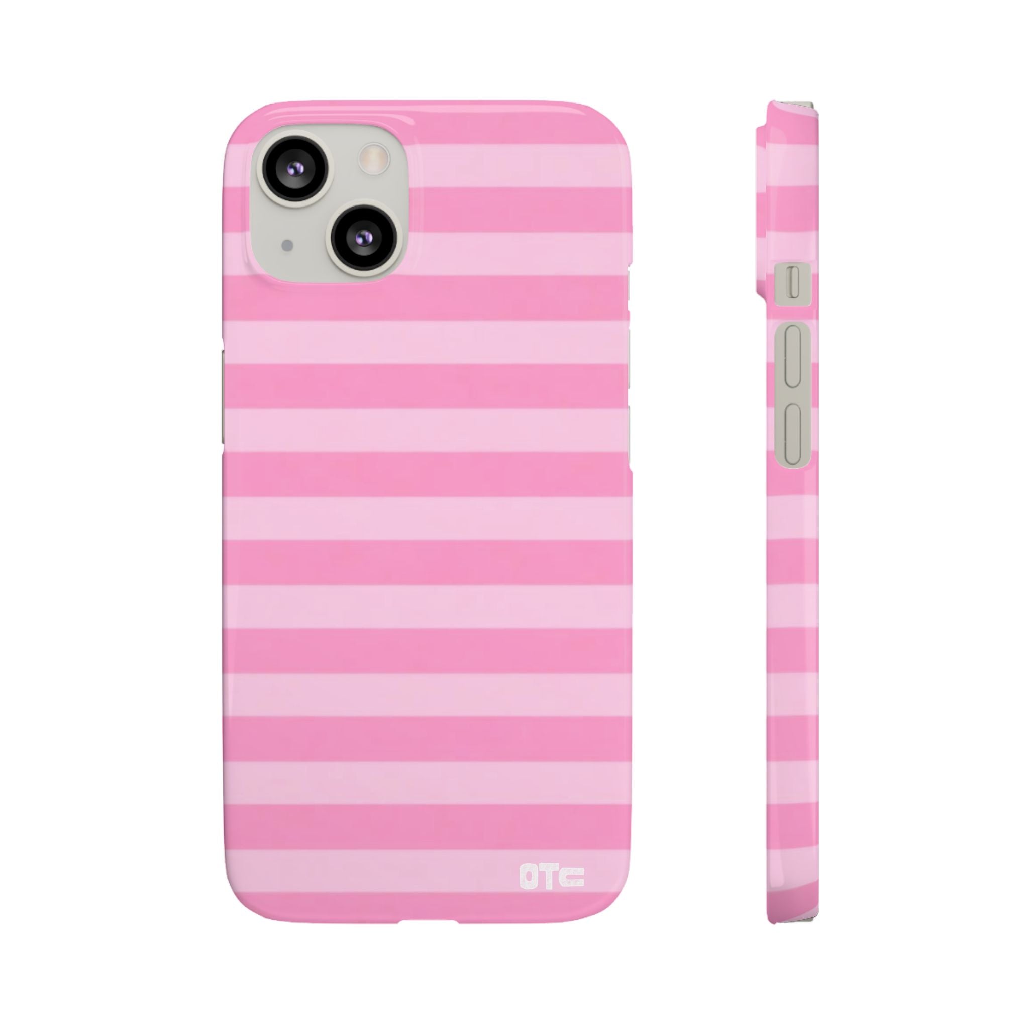 Pink Candy Stripes Case