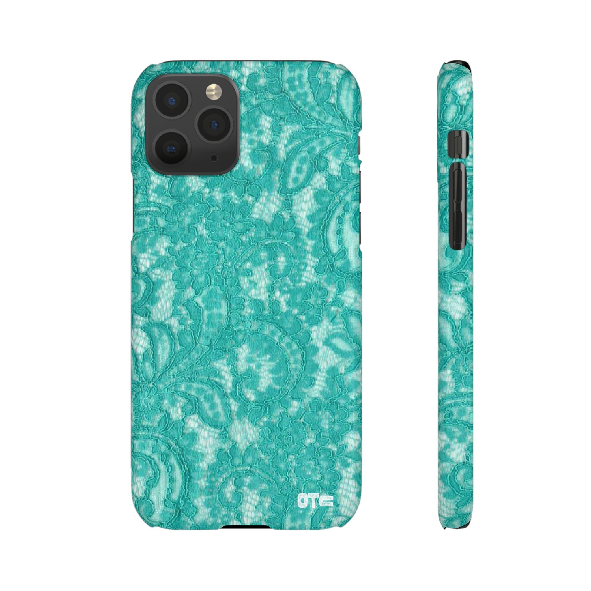 Teal Lace Case