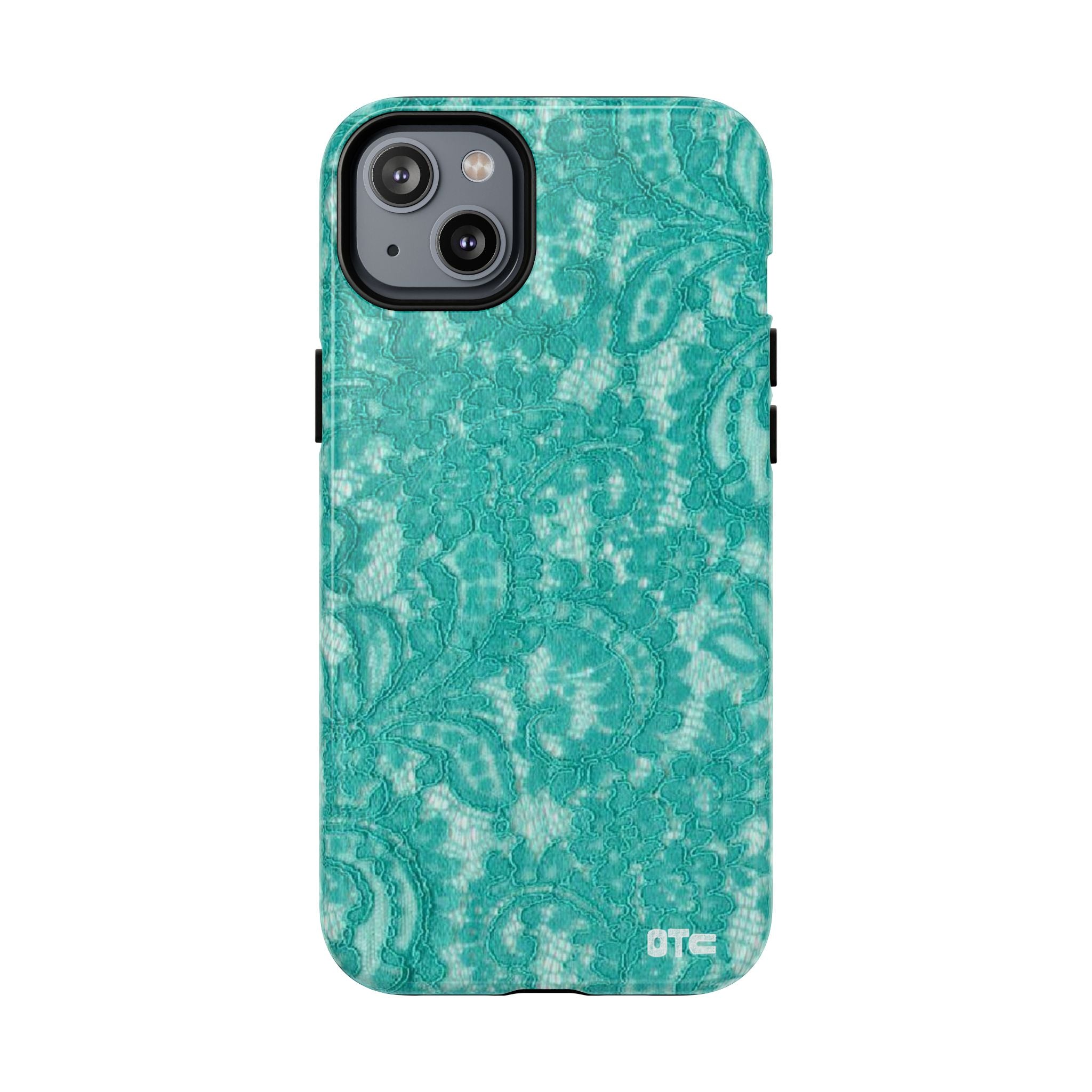 Teal Lace MagSafe Case