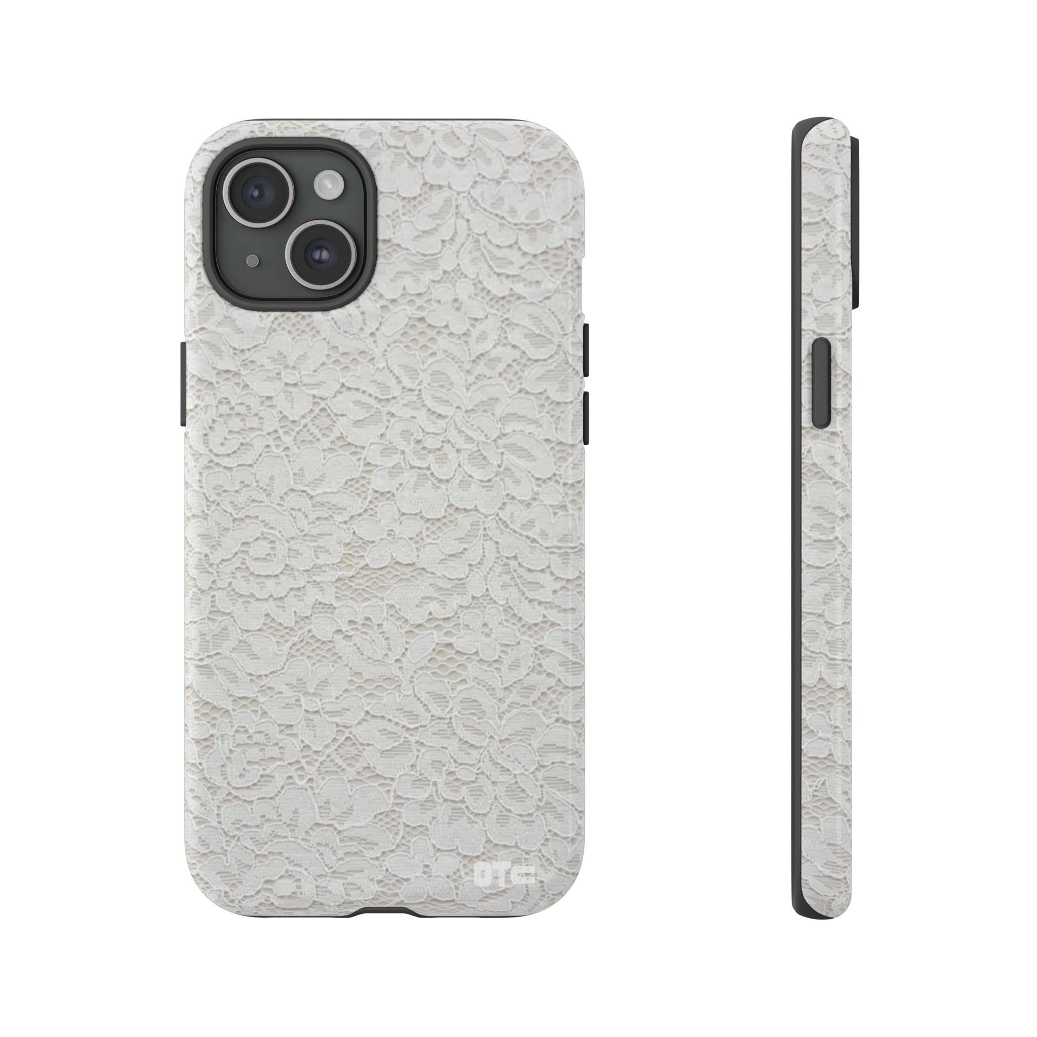 White Lace Protective Case