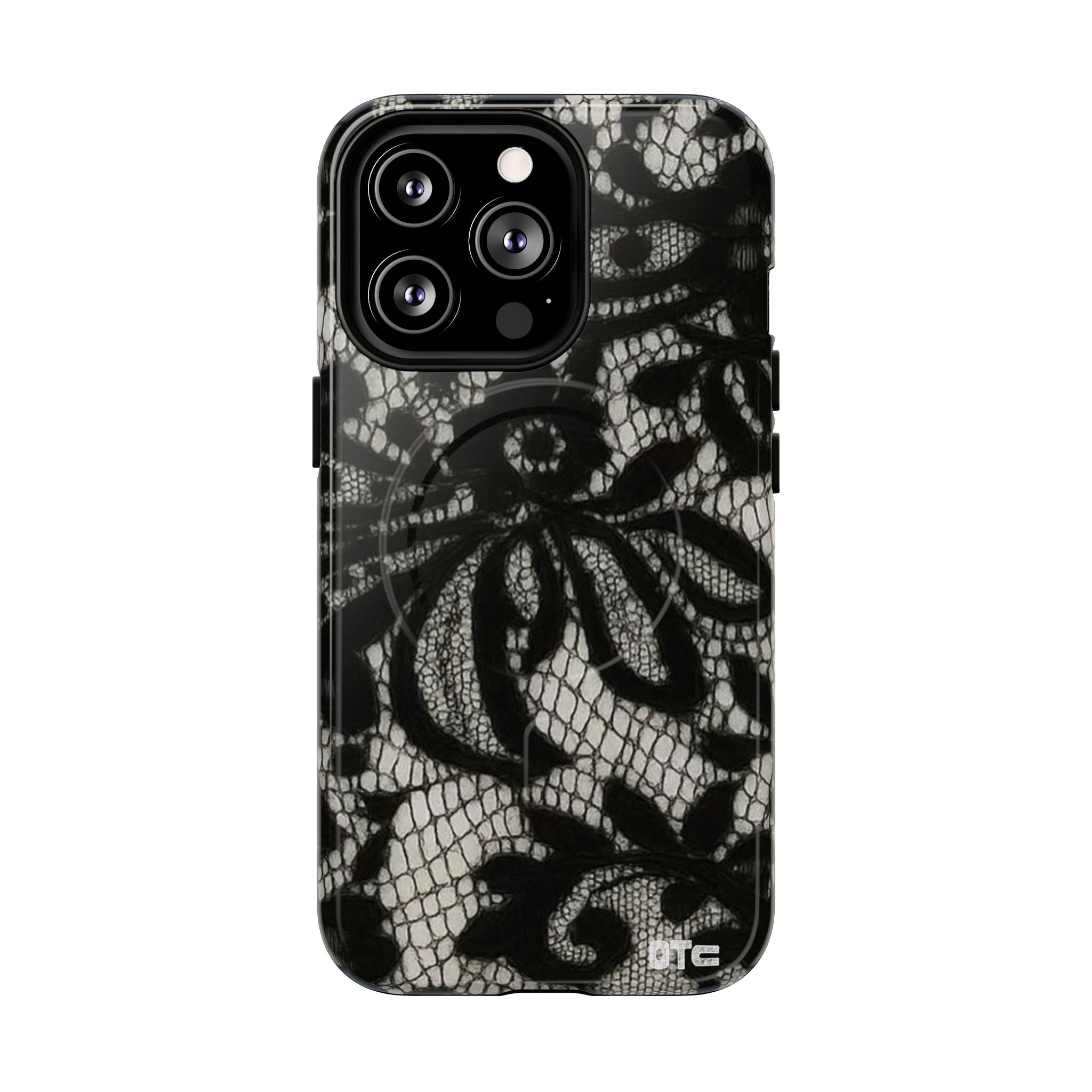 Black Lace MagSafe Case
