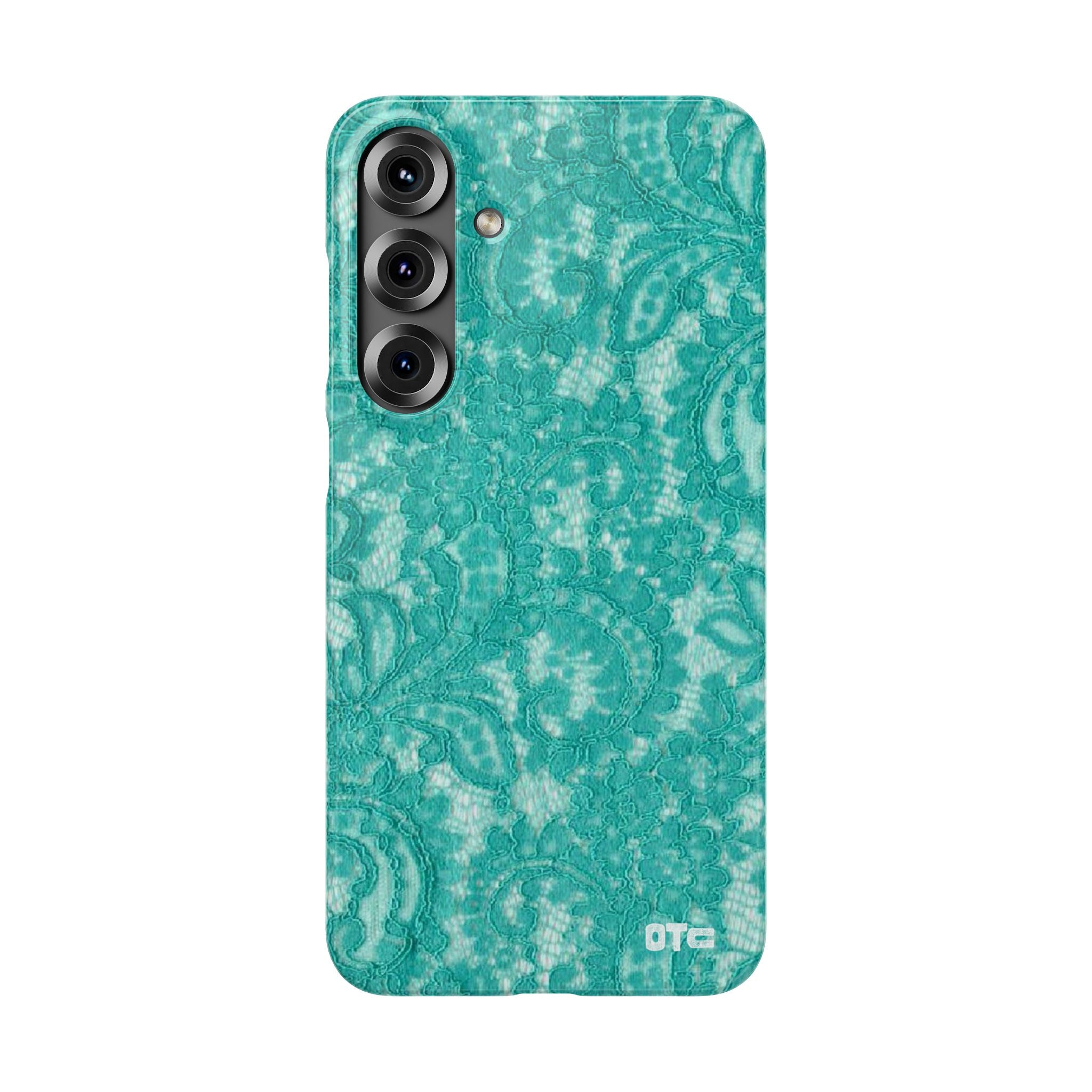 Teal Lace Case