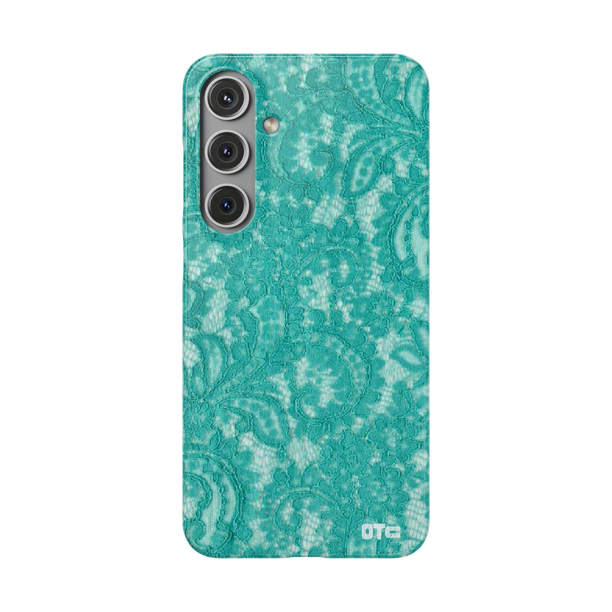 Teal Lace Case