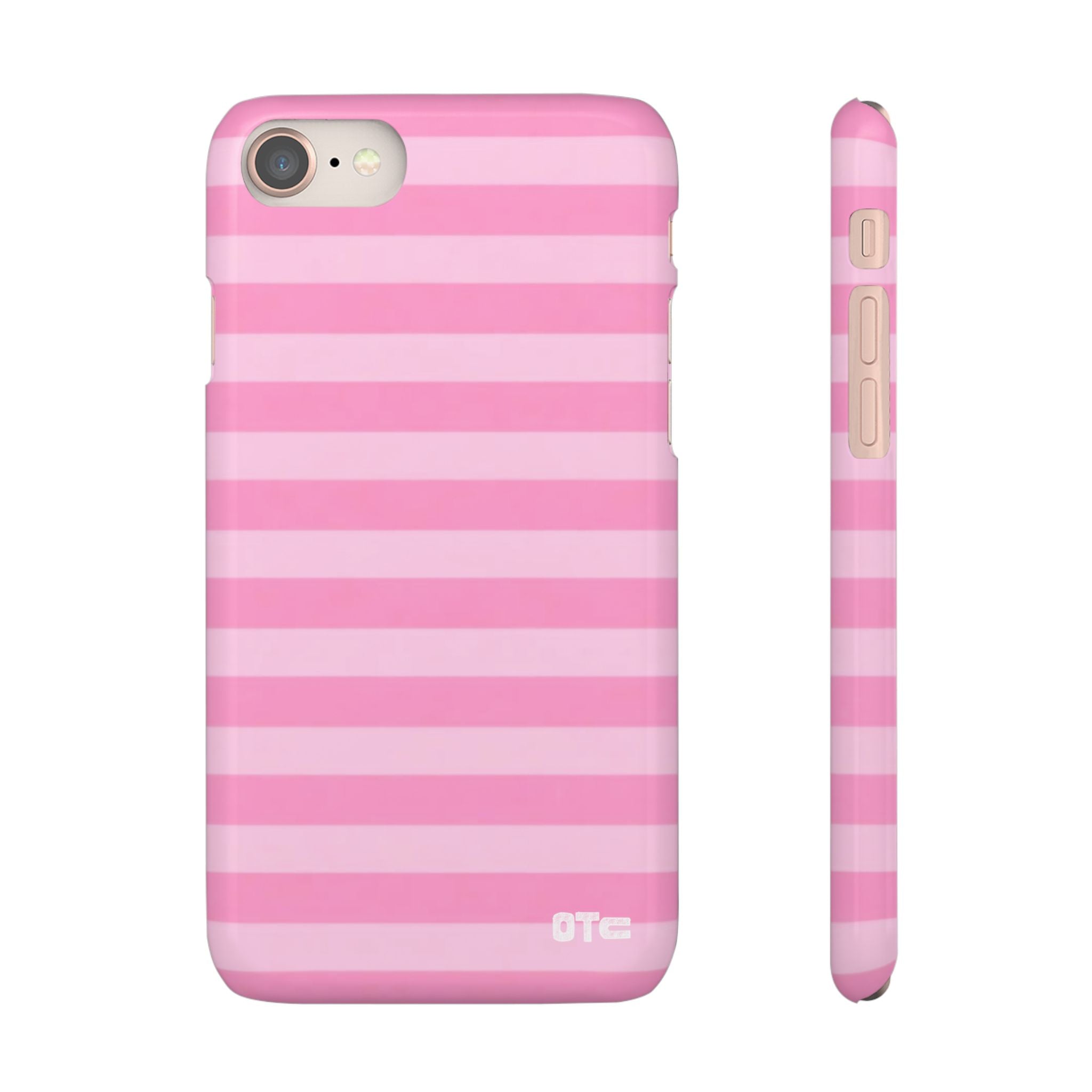 Pink Candy Stripes Case