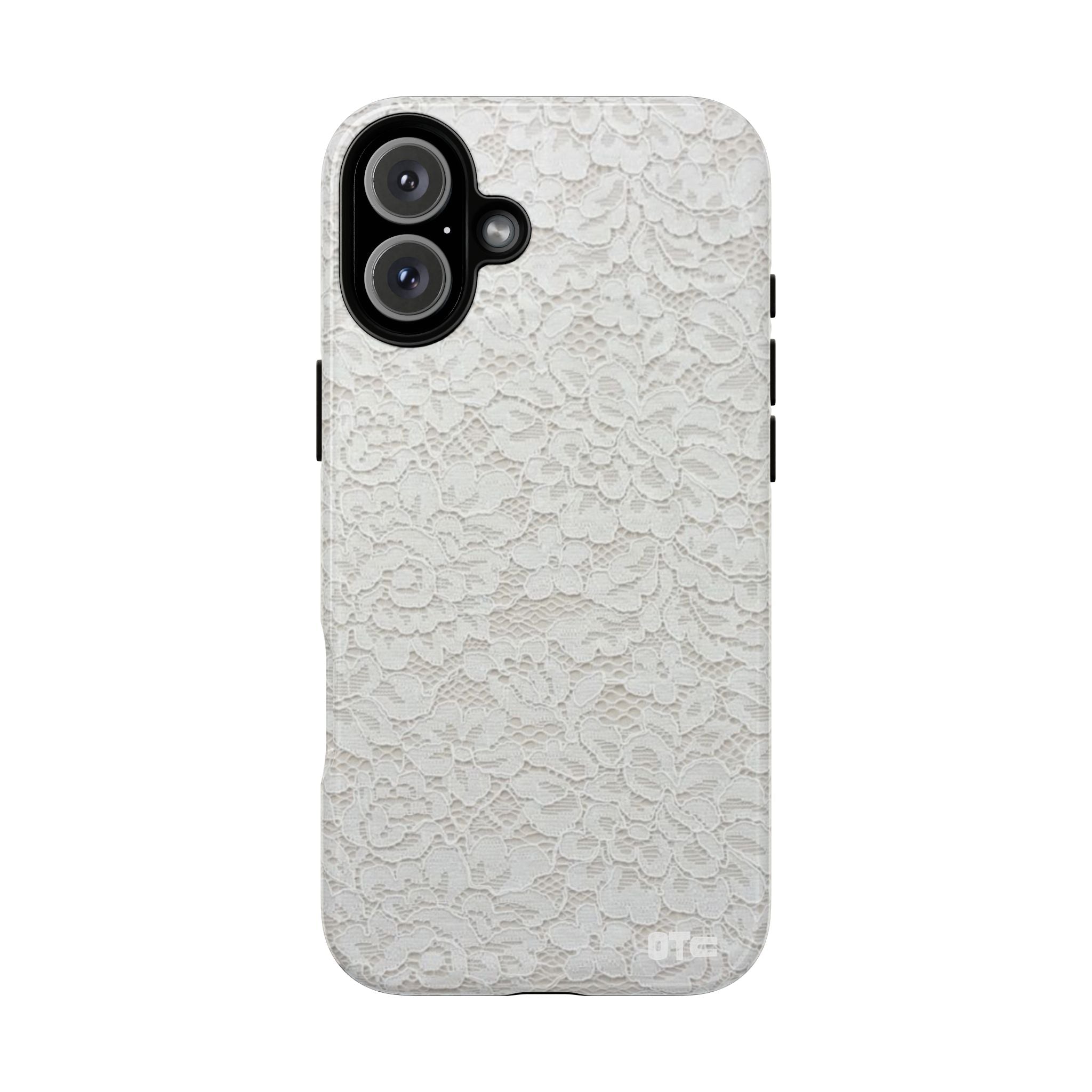 White Lace Protective Case