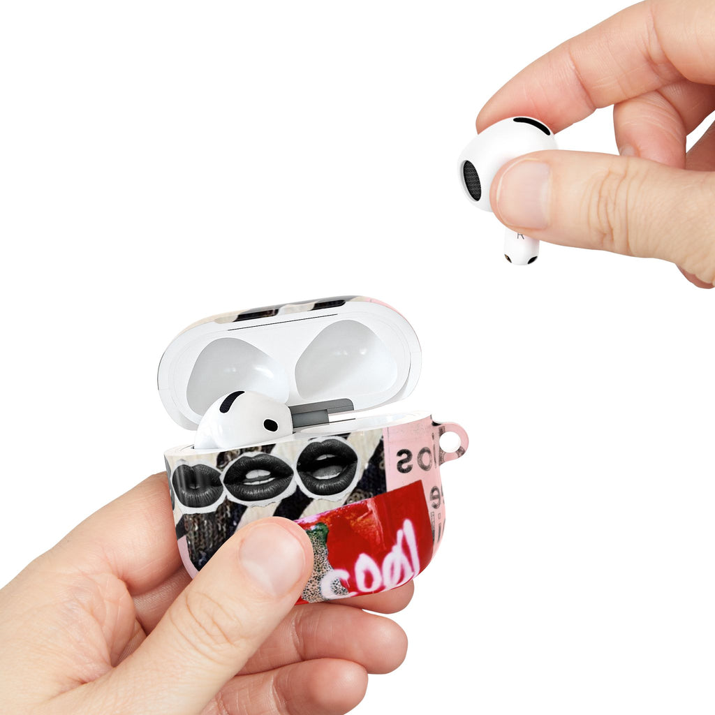 Cherry Lipstick AirPods Case