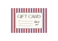 Gift voucher